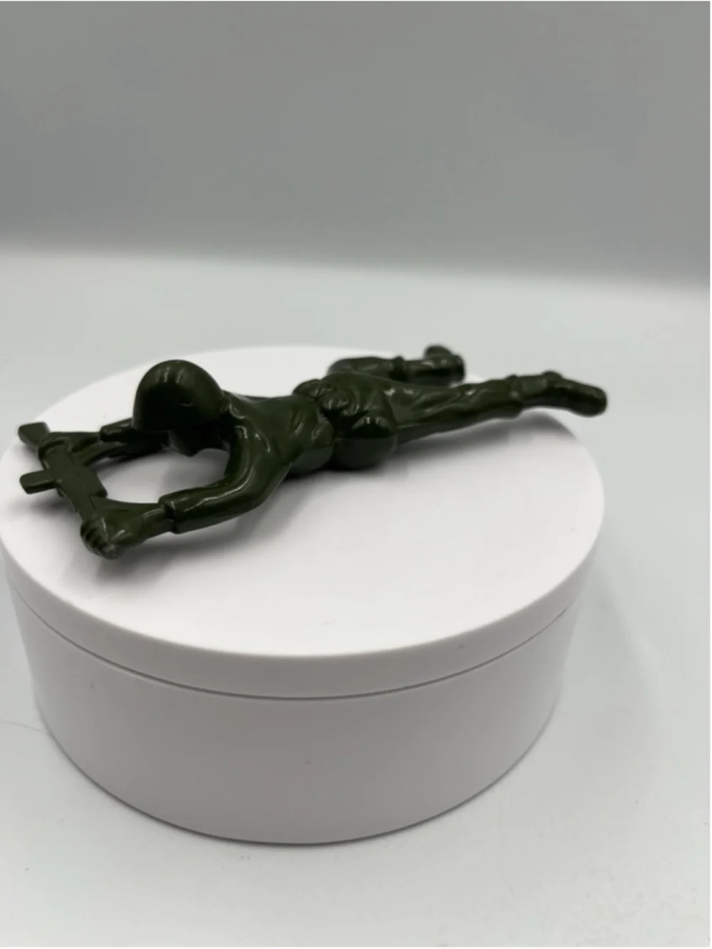 SGT. Pryer Army Man Bottle Opener Die Cast Metal Army Green SEE ALL COLLECTOR